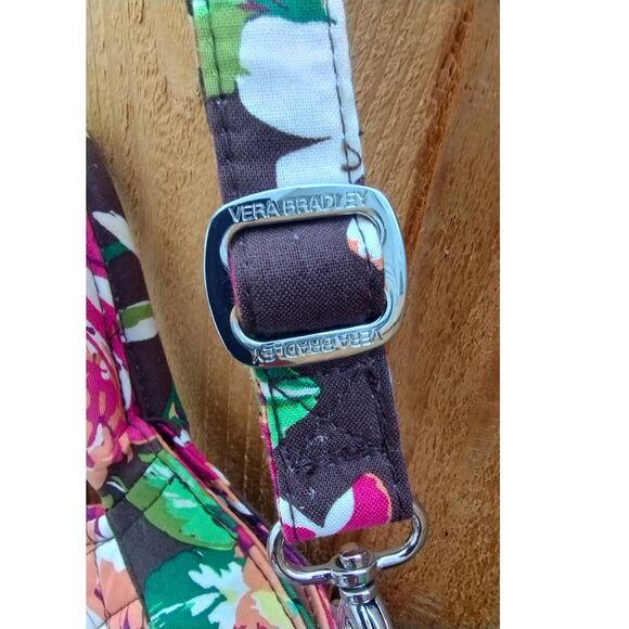 Vera Bradley English Rose Shoulder/Hand Bag Purse - Retired - Picture 6 of 7